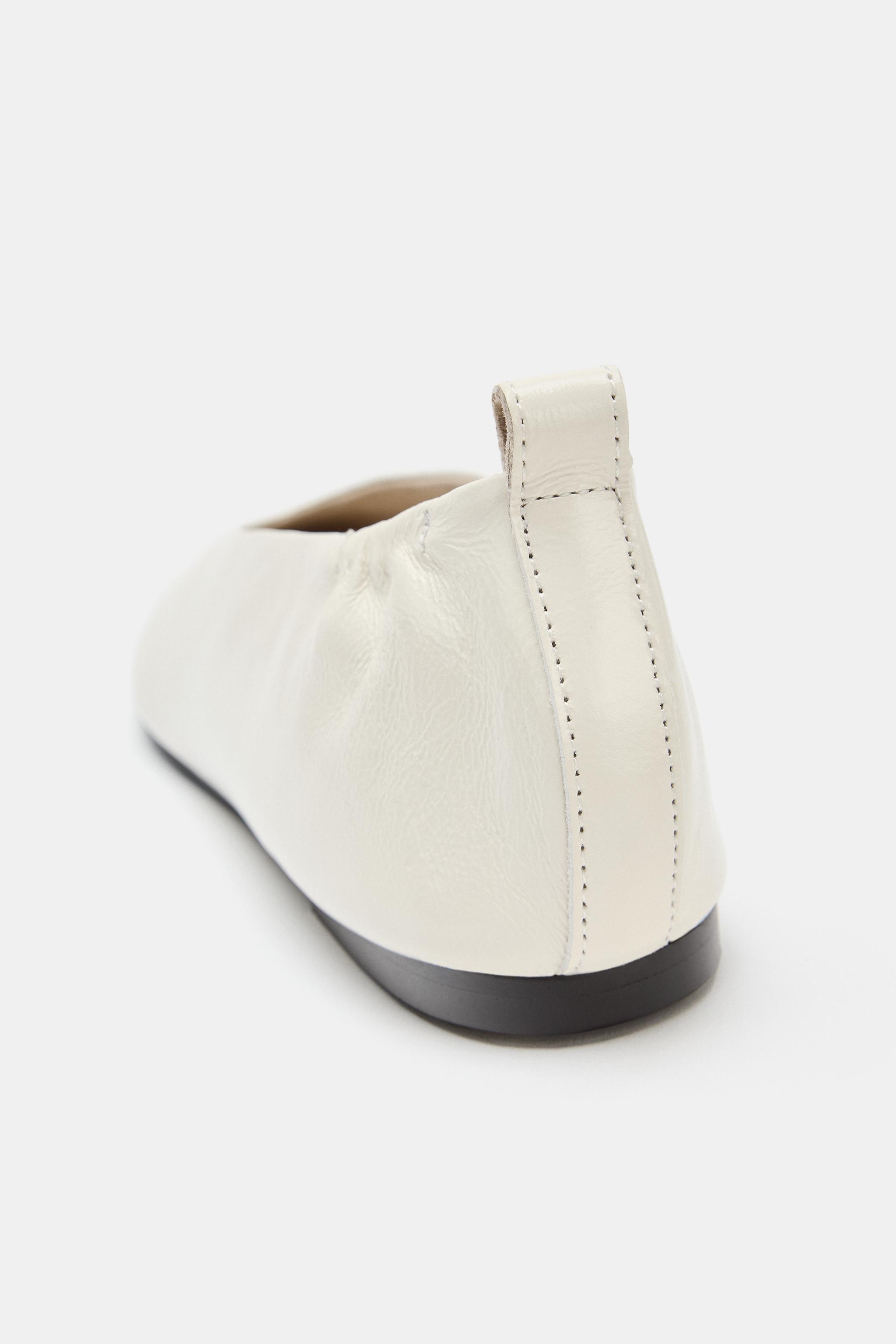 LIMITED EDITION LEATHER BALLET FLATS